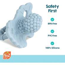 RazBaby, RaZ-berry Teether, Azul Claro - Azul claro - Ver 4