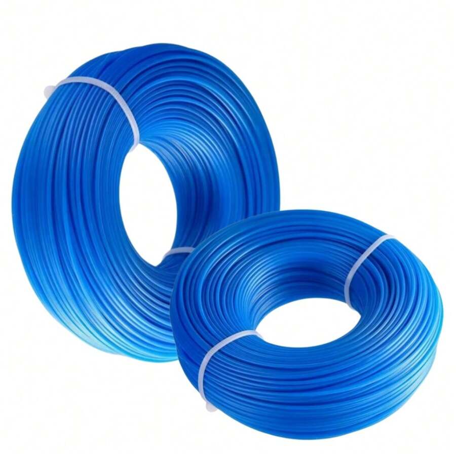 Dây cắt cỏ dài 50 mét, dây nylon bền chắc đa năng, phụ kiện máy cắt cỏ có răng cưa, đường kính tròn 1.6mm, dụng cụ làm vườn, dụng cụ kiểm soát làm vườn