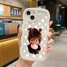 ウェーブエッジ クリアケース アニメキャラクター柄 カワイイ メンズ / レディース スマホケース Pixel 8A/8/8 Pro/9/9 Pro/9A/10/10PRO/Pixel 8A/8/8 Pro/9/9 Pro/9A/10/10PRO/17pro Max/17pro/17/11/12/13/14/15/15Pro/15PluS/15Pro Max/16/16Pro/16PluS/16Pro Max/MIN/X/XR対応 TPU ソフト 耐衝撃 ギフト - 黄色 - チェックする 3
