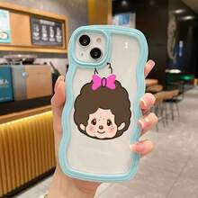 Pixel  クリアウェーブ スマホケース キュートプリント パステル調 レディース スマホカバー Pixel 8A/8/8 Pro/9/9 Pro/9A/10/10PRO/Pixel 8A/8/8 Pro/9/9 Pro/9A/10/10PRO/17pro Max/17pro/17/11/12/13/14/15/15Pro/15PluS/15Pro Max/16/16Pro/16PluS/16Pro Max/MIN/X/XR対応 TPU 耐衝撃 ホワイトデーギフト - ラベンダーパープル - チェックする 8
