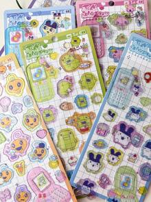 These 3D Embossed Stickers Are Perfect For Kids To Decorate Their Walls. They Can Also Be Used On Cell Phones, Laptops, Suitcases, Water Bottles, Skateboards, Notebooks, Guitars, And More. Ideal For Everyday Use, They Make Great Birthday Gifts For Kids, School Supplies, Travel Items, And Teen Room Decorations. This Is The Most Popular DIY Sticker Set For Anime Fans, Graffiti Lovers, And Accessory Enthusiasts. - Multicolor - View 2