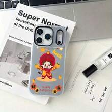 スマホケース 2in1 可愛いデザイン ケース TPU+PP二層構造 全面保護 耐衝撃 傷防止 カメラレンズ保護 17pro Max/17pro/17/11/12/13/14/15/15Pro/15PluS/15Pro Max/16/16Pro/16PluS/16Pro Max/MIN/X/XR 対応 シンプルおしゃれ インスタ映え 大人上品 プレゼント - 米白 - チェックする 6