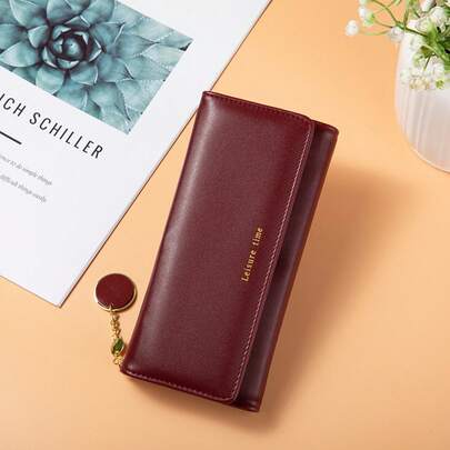 Long Women's Wallet With Large Capacity 70% Off Women's Wallet With Multiple Card Slots And Coin Purse