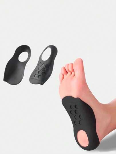 1 Pair Foot Arch Support Insoles, Comfortable & Snug Fit, Suitable For Wearing In Shoes, Shoe Inserts