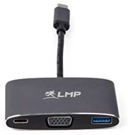 LMP USB-C Multiport Adapter VGA & USB USB Graphics Adapter 1920 X 1200 Pixels Black - View 1