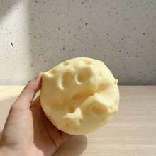 Pale Yellow Cheese Coconut Oil Cheese Squishy – Soft Dough Texture With Creamy Filling, Silent Squeeze Stress Relief Toy Desk & Mindful Breaks – 2025 Trending Sensory Gadget Adults 5cm - 黃色 - 查看 7