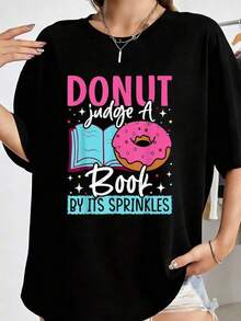 Women T-Shirts - Black - View 1