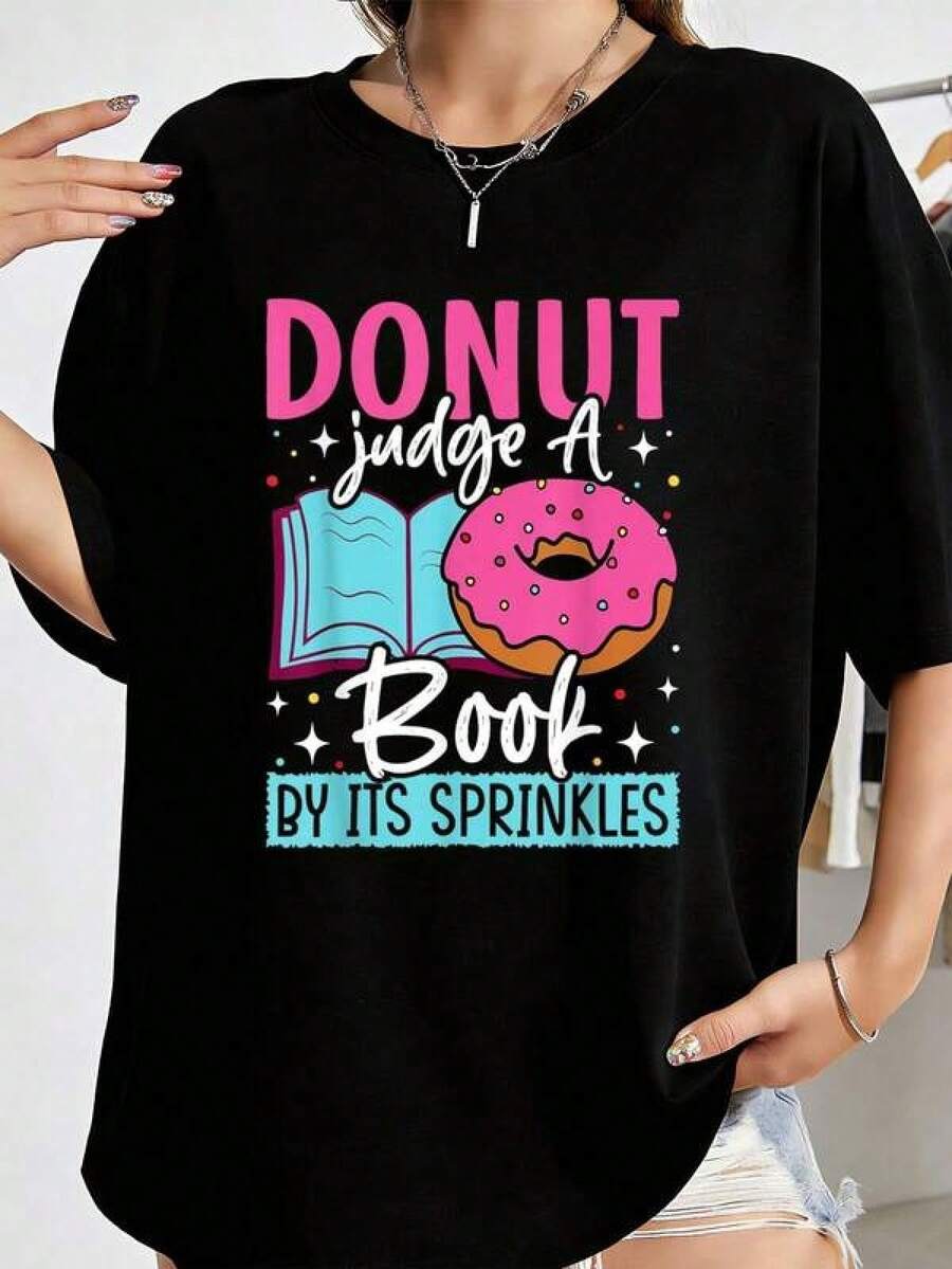 Women T-Shirts - Black - View 1
