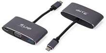 LMP USB-C Multiport Adapter VGA & USB USB Graphics Adapter 1920 X 1200 Pixels Black - View 3