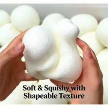 2026 New Arrival Hot Selling Soft High Rebound Simulated White Steamed Bun Squishy Toy, Slow Rebound Anti-Anxiety Stress Relief Fidget Toy, Healing Desktop Pressure Relief Friends, Coworkers, Birthday - 彩色 - 查看 7