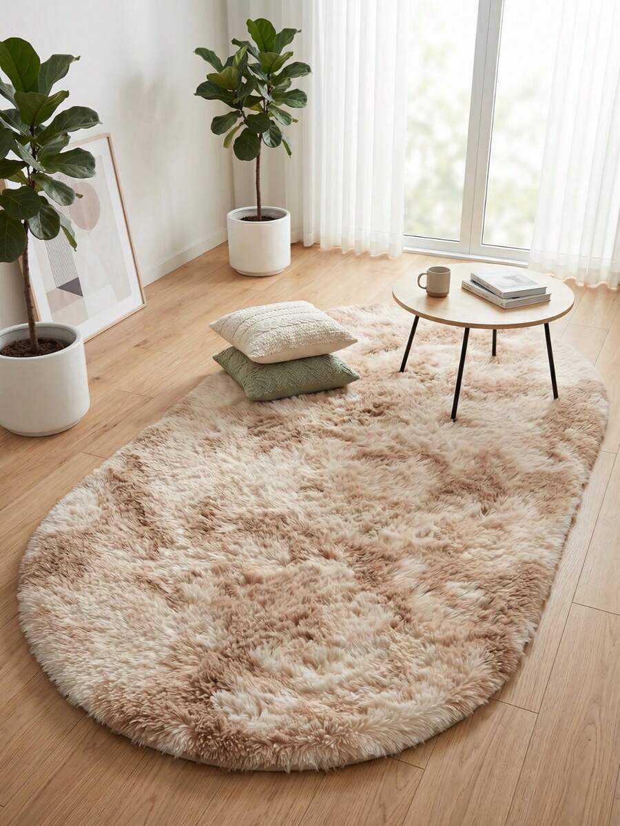 1pc Leopard Print Faux Fur Rug, Love & Healing Bedroom Decor, Small Rug, Carpet, Home Decor, Living Room Rug, Living Room Small Rug, Bedroom Rug, Living Room Home Decor, Outdoor Rug, Washable Rug - Multicolor 4 - View 1