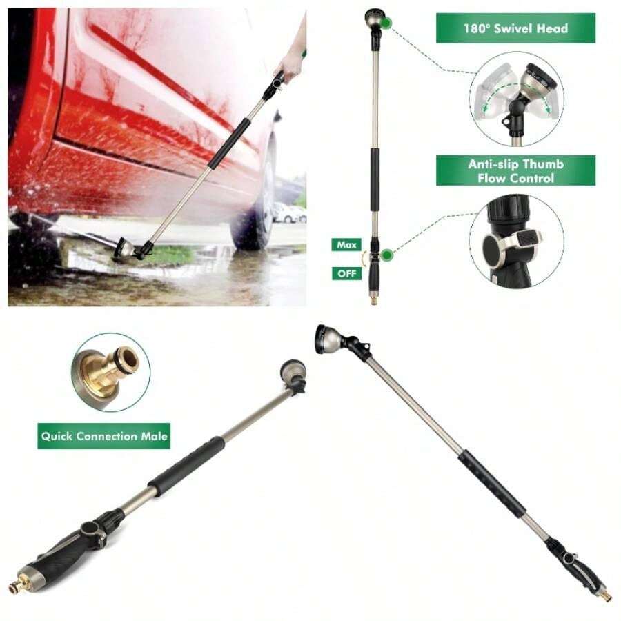 Mist System & Accessories - 10 Spray Patterns - Black - View 1