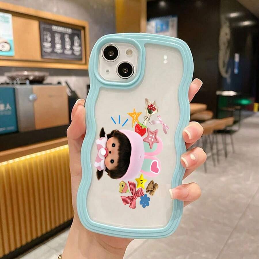 ウェーブエッジ クリアケース アニメキャラクター柄 カワイイ メンズ / レディース スマホケース Pixel 8A/8/8 Pro/9/9 Pro/9A/10/10PRO/Pixel 8A/8/8 Pro/9/9 Pro/9A/10/10PRO/17pro Max/17pro/17/11/12/13/14/15/15Pro/15PluS/15Pro Max/16/16Pro/16PluS/16Pro Max/MIN/X/XR対応 TPU ソフト 耐衝撃 ギフト - 远峰蓝 - チェックする 1