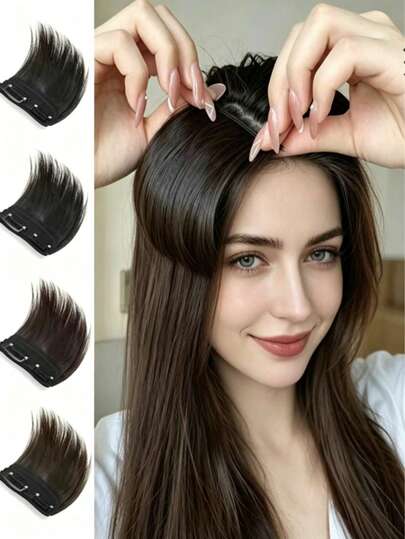 2pcs Invisible Height Increasing Hair Pads, Designed For Women, Suitable For High Crown Hairstyles, Great Gift For Girlfriend Or Best Friend Summer Hair Accessories Beach Claw Clips Vacay Hair Clips Fashion Hair Claws