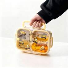 Caja de almuerzo de acero inoxidable 304 de 900ML con compartimentos, caja bento dividida, contenedor de almuerzo sellado a prueba de fugas, contenedor de almacenamiento de alimentos de gran capacidad portátil para frutas y ensaladas, apto para calentar con agua caliente, apto para lavavajillas & microondas, adecuado para estudiantes y adultos para usar en casa, escuela, oficina, picnic, regreso a la escuela - Multicolor - Ver 6