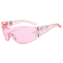 زوج واحد من نظارات رجالية بدون إطار بتصميم سداسي أنيق - إكسسوار مثالي للحفلات والمناسبات الراقية، مناسبة بشكل خاص لعطلات الشاطئ الصيفية والأنشطة الخارجية والسفر - الأسود - مشاهدة 9