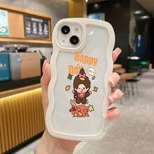 Pixel ウェーブ ソフトケース モノクロデザイン クール ユニセックス スマホケース Pixel 8A/8/8 Pro/9/9 Pro/9A/10/10PRO/Pixel 8A/8/8 Pro/9/9 Pro/9A/10/10PRO/17pro Max/17pro/17/11/12/13/14/15/15Pro/15PluS/15Pro Max/16/16Pro/16PluS/16Pro Max/MIN/X/XR 対応 耐衝撃 傷防止 誕生日ギフト - 白色 - チェックする 3