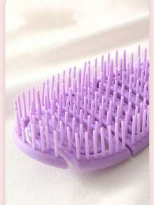 2pcs Comb Set - Including 200ml Spray Bottle And Hollow Hair Comb, Scalp Massage Comb, Styling Brush, Durable ABS Plastic Handle, Suitable For All Hair - Multicolor - View 4