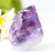 20-500g Large Natural Light Amethyst Crystals, Big Natural Amethyst Rough Stone, Healing Crystal, Light Amethyst Lavender Color, Crystal Raw Materials, Home Decoration - Mauve Purple - View 8