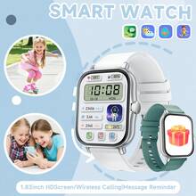 1.83" HD Full Touch Screen Smart Watch, Unisex, 220mAh Long Battery Life, Multiple Sports Modes, Morandi Color Strap, Dual Strap Design, Supports Phone Dialing/Answering, Pedometer, Calorie Counting, Notification Alerts, Multi-Functional Smart Watch, Great Christmas Gift - Multicolor - View 15