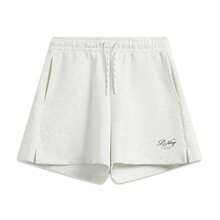 Quần short thấm mồ hôi nữ LI-NING, quần thể thao dáng rộng thoáng khí LN BASE DRY AKSW206 - Xám nhạt và xám tro - Xem 1