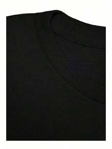 Camiseta Estilo Botón de Apoyo BE Good - Negro - Ver 4