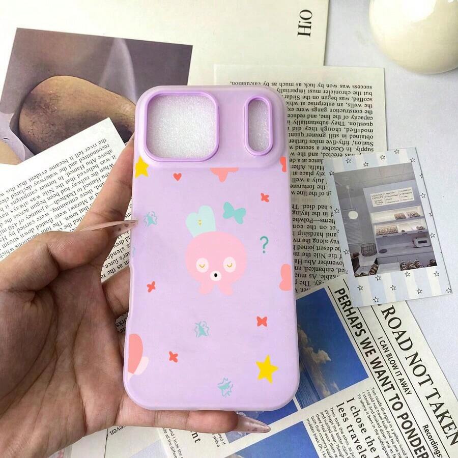 スマホケース 2in1 可愛いデザイン ケース TPU+PP二層構造 全面保護 耐衝撃 傷防止 カメラレンズ保護 17pro Max/17pro/17/11/12/13/14/15/15Pro/15PluS/15Pro Max/16/16Pro/16PluS/16Pro Max/MIN/X/XR 対応 シンプルおしゃれ インスタ映え 大人上品 プレゼント - 紫色 - チェックする 1