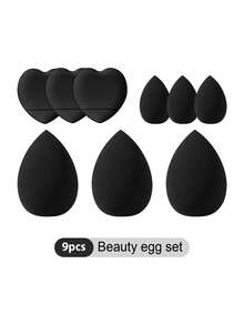 Bộ dụng cụ trang điểm 26 món bao gồm: 1 băng đô cài tóc + 2 dây đeo bát đựng phấn + 1 dụng cụ vệ sinh cọ trang điểm + 6 bông mút trang điểm + 1 dụng cụ uốn mi + 1 bông mút trang điểm mini + 6 bông phấn phủ mini + 6 bông phấn phủ hình tam giác + 3 bông mút trang điểm mini - Nhiều màu - Xem 12