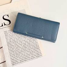 Liwen Long Multifunctional Women's Wallet - Black - View 8