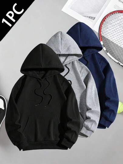 1pc Women's Lightweight Casual Sports Hoodie, Solid Color Hooded Design, Soft And Comfortable, Suitable For Running, Travel, Camping, Daily Activities