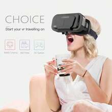 Phone Instantly Transforms Into IMAX Mega Screen, VR Virtual Reality Glasses, No Charging Required, Portable 3D Gaming Headset For Home Use, High Definition Anti-Dizziness, Compatible With IOS And Android - View 2
