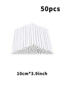 Paper Lollipop Sticks, Perfect For Professional Candy Making And Baking Class Supplies. Ideal For Cake Pops, Chocolate, Candies, Cookies And DIY Craft Sets. - View 10