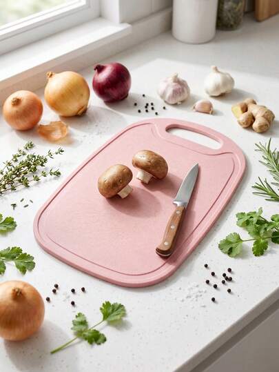 1/2/3pcs Plastic Cutting Board For Kitchen Countertop, Countertop Cutting Board, Anti-Cut Board, For Kitchen Countertop Protection, Kitchen Supplies, Kitchen Accessories, Plastic Cutting Board For Kitchen, Pink Cutting Board, Transparent Cutting Board