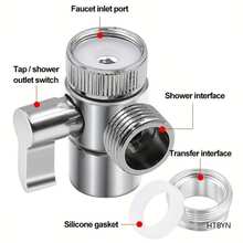 5 pièces Ensemble de pistolet de bidet en acier inoxydable - Nettoyeur haute pression avec support et tuyau pour le bain d'animaux de compagnie/le nettoyage de l'évier, Installation sans perçage économe en eau (matériau 304) - 5 pièces - Voir 6