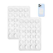 1PC Silicone Suction Phone Case Mount,Non Slip Suction Cup Phone Mount,Hands-Free Phone Accessories Holder For Selfies And Videos,Silicon Adhesive Phone Stand Sticky For Cell Phone Cellphone Smartphone - Multicolor - View 10