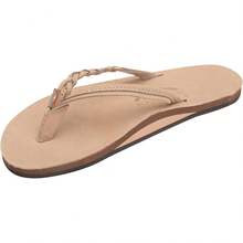 Sandals Women's Flirty Braidy Premier Leather/Single Braided Strap - 表達 - 查看 3