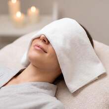 10/20/40pcs White Microfiber Face Towels, Soft And Highly Absorbent, Multi-Purpose, Suitable For Bathroom, SPA, Gym, Size 12x12 Inches/14x30 Inches - White - View 7
