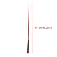 [1pcs] High-Quality Dressage Horse Whip, Length 110cm/43.7in - 1 Red Item - View 5