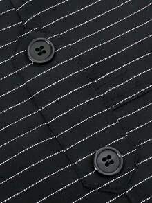 2 piezas Atuendo para mascotas (con corbata de moño) - Traje de moda + Corbata de moño para mascotas, adecuado para perros y gatos, se puede regalar, aplicable para varias ocasiones, se puede usar todo el año - Negro - Ver 5