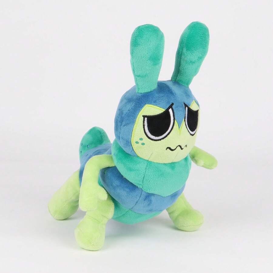 12.6" Dandy's World Vee Plush Toy Soft Stuffed Animal TV Head Antenna Robot Doll For Kids Game Fans Gift - 綠色 - 查看 1