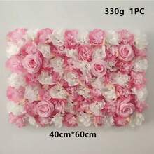 1PC,60 Cm/23.62inch, Luxurious White Rose Artificial Flower Wedding Dining Flowers, Artificial Flower , Long Flower Rows For Wedding Celebration, Suitable For Weddings, Outdoor, Photography Props, Home Decoration, Flower Wall - Multicolor - View 11