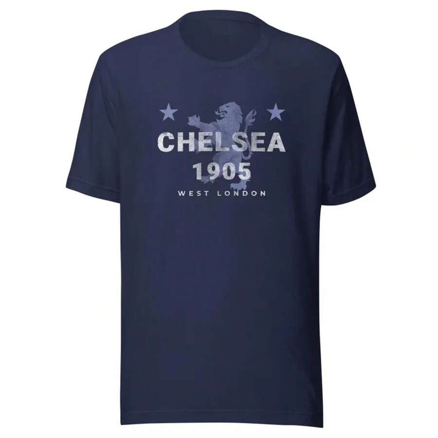 Vintage Chelsea Tee: English Soccer Fan Apparel