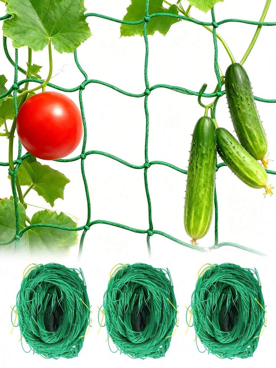 耐候防水PVC花园花架——坚固耐用的户外植物支架,采用结实的立柱和开放式网状结构,适用于藤蔓、常春藤、豆类等植物。易于安装在花坛、菜园和阳台上(维护成本低)。 - 多色 - 查看 1