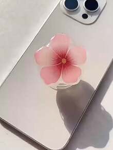 1pc Acrylic Magnetic Extendable Phone Holder (Orchid Design), Provides Multiple Styles And Color Options, Compatible With Apple And Android Phones, Ideal Lunar New Year Or Birthday Gift For Sisters, Girlfriends And Classmates - Multicolor - View 7