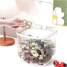 Thùng rác mini để bàn có nút bấm, trong suốt và kiểu dáng trang nhã, thích hợp sử dụng trong nhà, phòng ngủ hoặc cạnh giường ngủ. - Xem 12