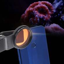 Aquarium Photography Lens, Orange Yellow Filters, Macro Filter For Smartphone Fish Tank Photography - Default - View 8