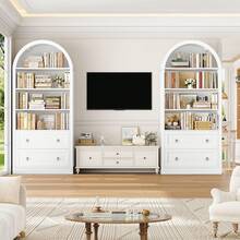 Bookcases - White - View 2