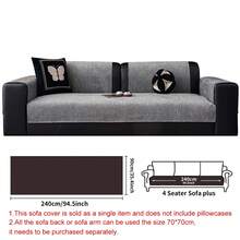 SANMOSPIN 1pc Minimalist Waterproof Sofa Cover, Comfortable Sofa Pad For Home, Bedroom, Living Room, Office, Suitable For All Seasons - Multicolor - View 23