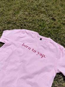 Simple And Fashionable Women's T-Shirt, Suitable For Summer. - 粉紅色 2 - 查看 3