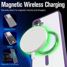 Vena For Samsung Galaxy S26 Plus Case Magsafe, Magnetic Shockproof Protective Phone Case, Electroplated Clear Back, Support Wireless Charging, Purple - Màu tím - Xem 2